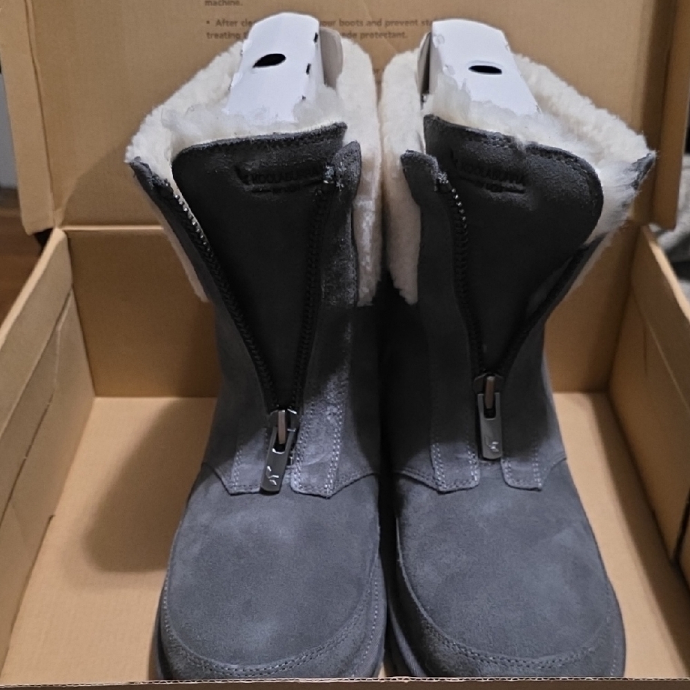 News Uggs For $50?!?! Never Worn--Koolaburra By Ugg Gray Fluff Short Boots